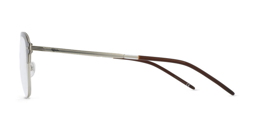 Lunettes de vue femme MAGIC 200 marron/dorée - Vue de face