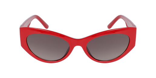 LUNETTES DE SOLEIL femme GU7624 rouge Vue de face