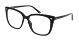 Lunettes de vue femme MAGIC SABINE noir - Vue de face