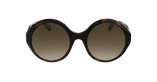 LUNETTES DE SOLEIL femme GG0797S noir - Vue de face