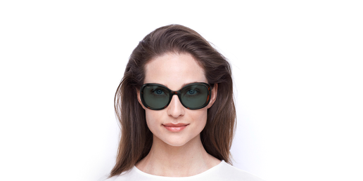 LUNETTES DE SOLEIL femme FLORES POLARIZED écaille/rouge