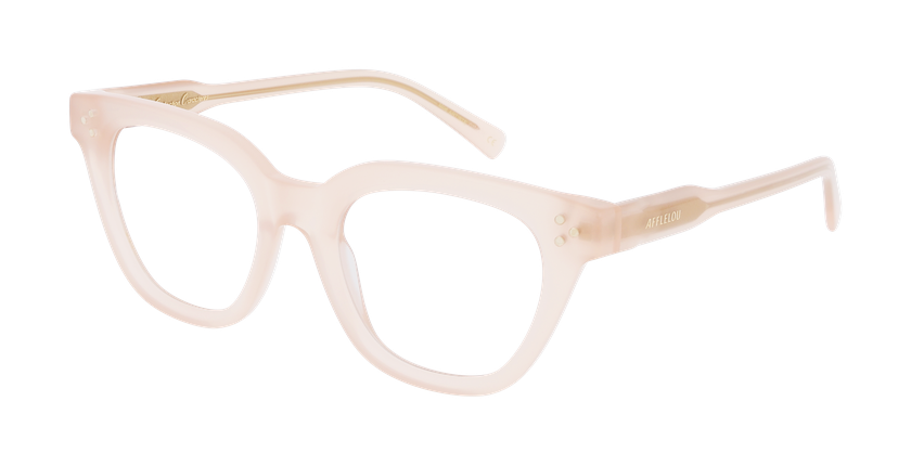 Lunettes de vue femme CARACTÈRES ARTISTE marron - Vue de face