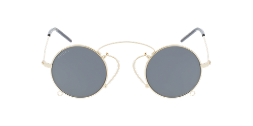LUNETTES DE SOLEIL femme GG0991S doré/gris Vue de face