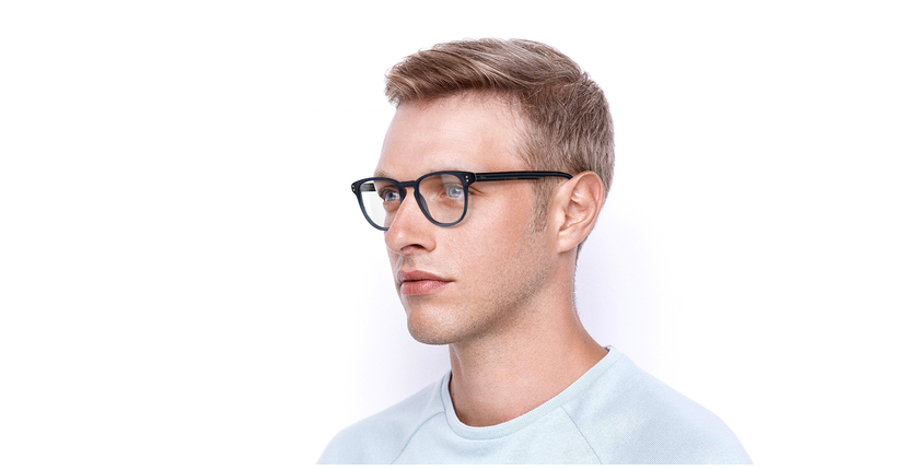 LUNETTES DE VUE homme MAGIC204 bleu - Vue de face