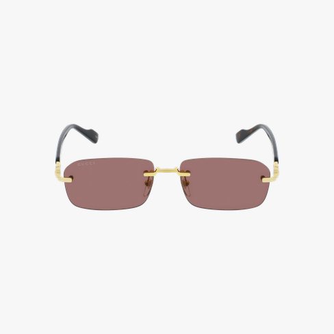 Lunettes de soleil homme GG1221S dorée/écaille