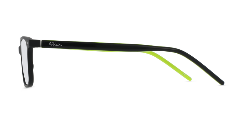 Lunettes de vue enfant MARCUS noir/vert - Vue de face