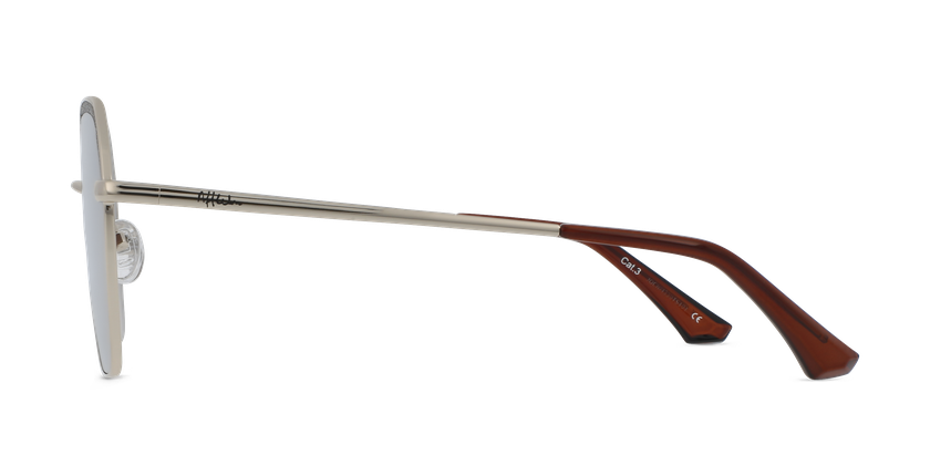LUNETTES DE SOLEIL femme MALE doré - Vue de face