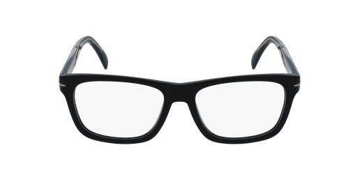 LUNETTES DE VUE homme DB 7011 noir/bleu Vue de face