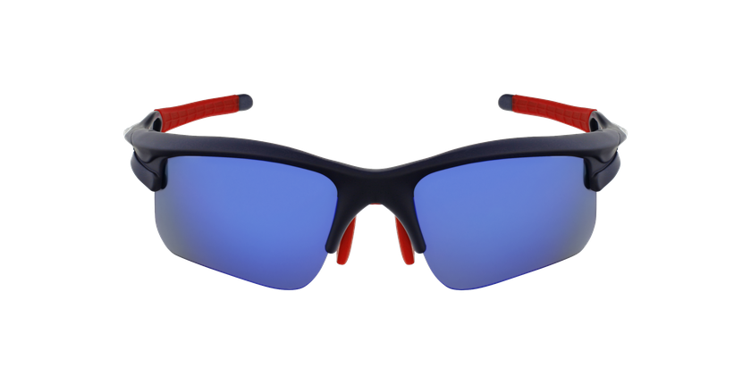 LUNETTES DE SOLEIL homme Bike-Star bleu - Vue de face