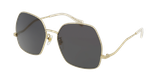 LUNETTES DE SOLEIL femme GG0972S doré - vue de 3/4