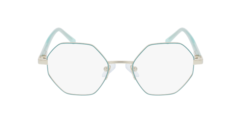 Lunettes de vue enfant MAGIC JUDITH vert - Vue de face
