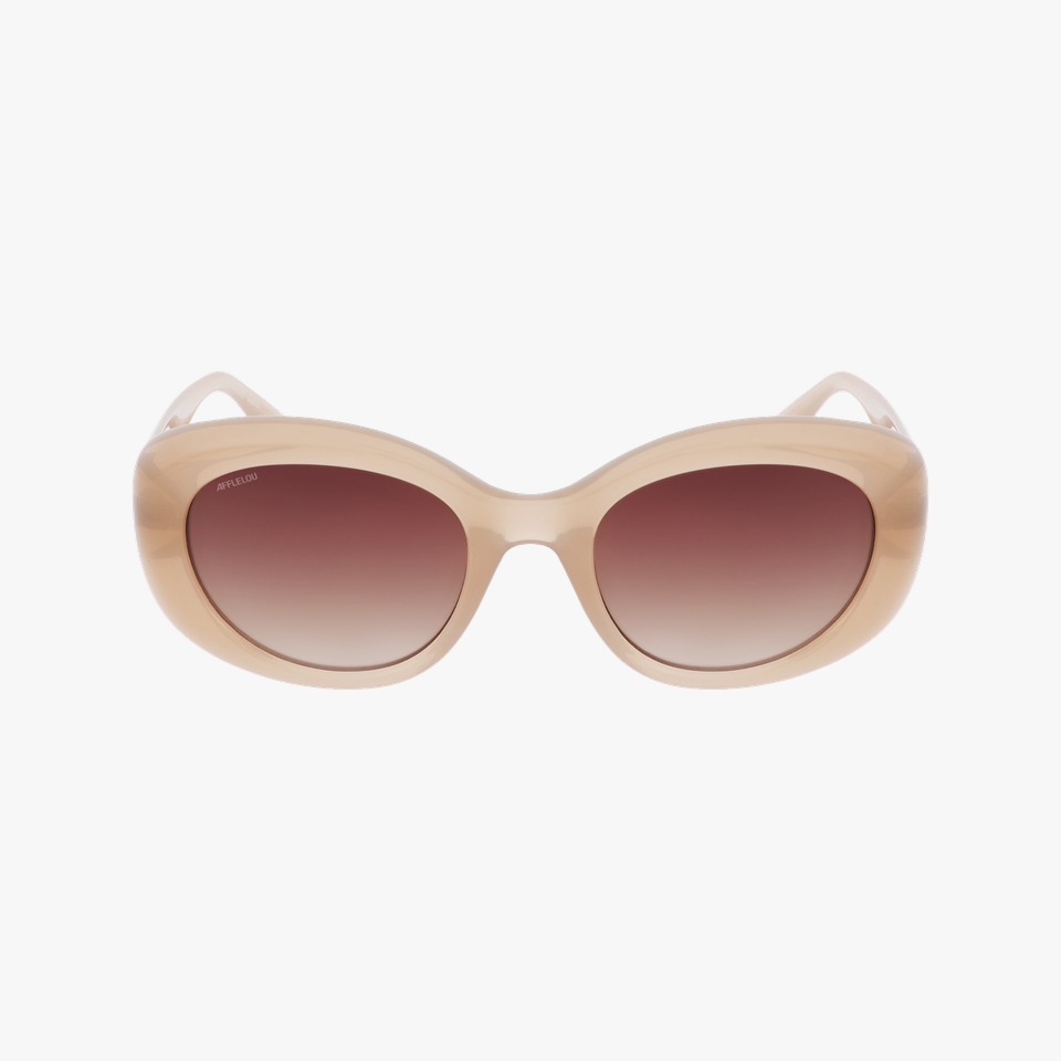 Lunettes de soleil femme GRAZIA marron - Vue de face