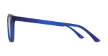 Lunettes de soleil enfant MAGIC SUNNY SAMUI bleu/bleu foncé mat - Vue de face