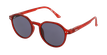 LUNETTES DE SOLEIL enfant PAZ rouge - vue de 3/4