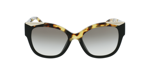 LUNETTES DE SOLEIL femme 0PR 02WS noir/écailleVue de face