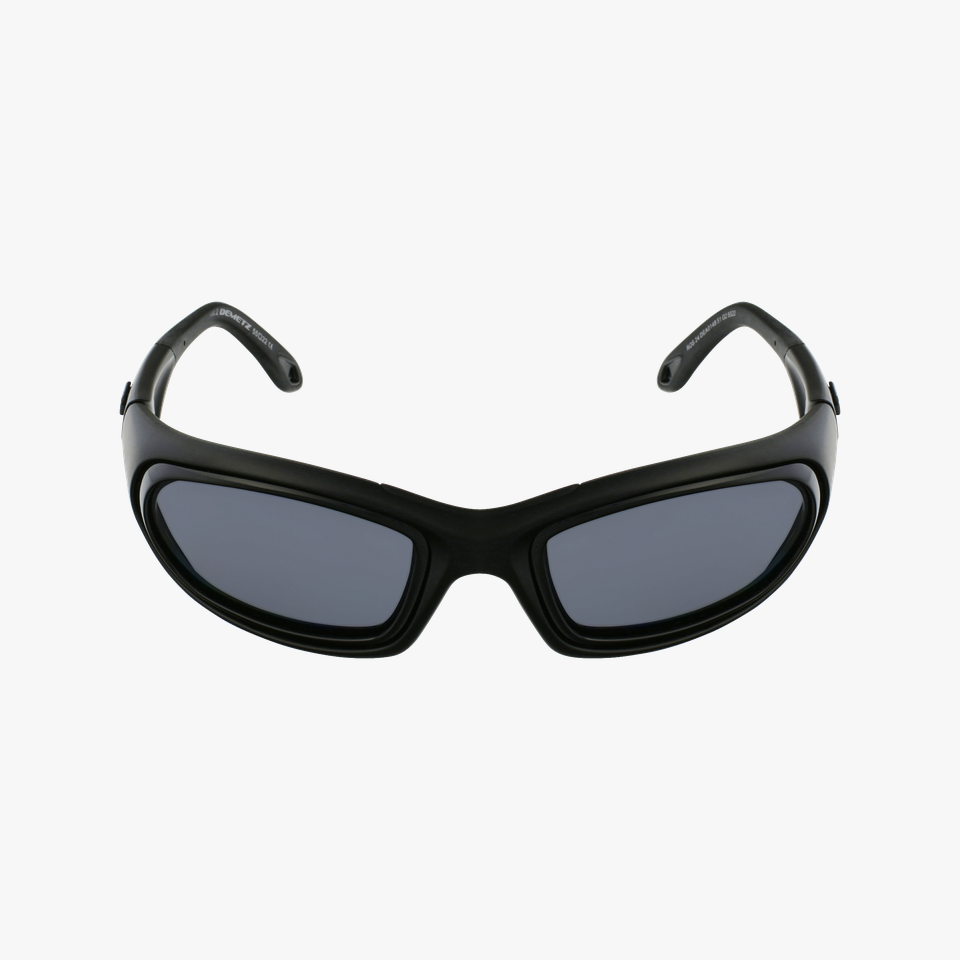 Lunettes de soleil homme Ros 24 noir - Vue de face