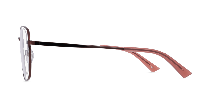 Lunettes de vue femme RZERO42 marron - Vue de face