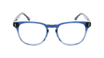 Lunettes de vue homme MAGIC204 bleu - Vue de face