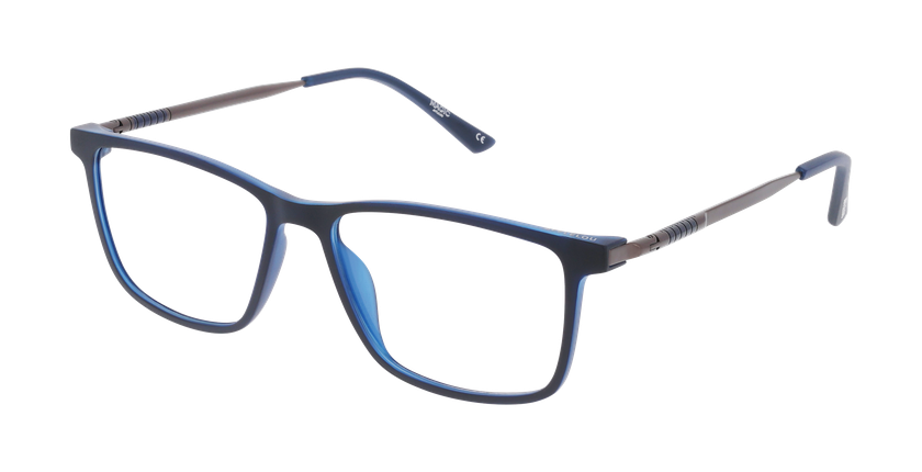 Lunettes de vue homme MAGIC286 bleu/gris - Vue de face