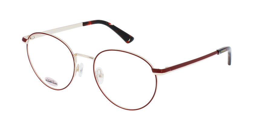 LUNETTES DE VUE femme GU2868 bordeaux - Vue de face