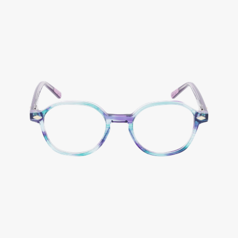 Lunettes de vue enfant 5 bleu Vue de face