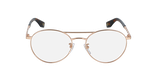 Lunettes de vue femme MARC 332/F dorée/écaille - Vue de face