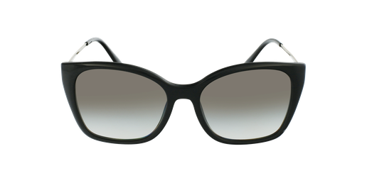 LUNETTES DE SOLEIL femme 0PR 12XS noirVue de face