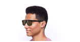 LUNETTES DE SOLEIL homme GG0450S écaille - vue de 3/4