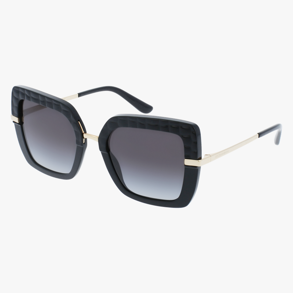 Lunettes de soleil femme DG4373 noir - Vue de face
