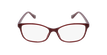 LUNETTES DE VUE femme RZERO4 rouge - Vue de face