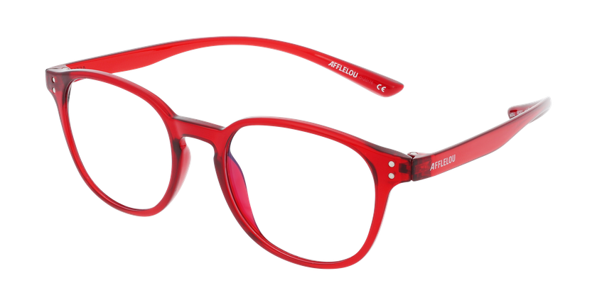 Lunettes de vue FORTY MAGIC M3URD01 rouge - Vue de face