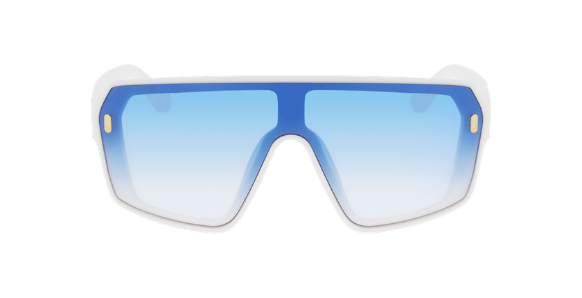 Lunettes de soleil femme MAGIC SUNNY FUTUNA blanc - Vue de face