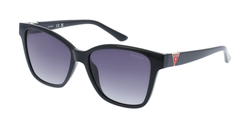 LUNETTES DE SOLEIL femme GU7776 noir - Vue de face