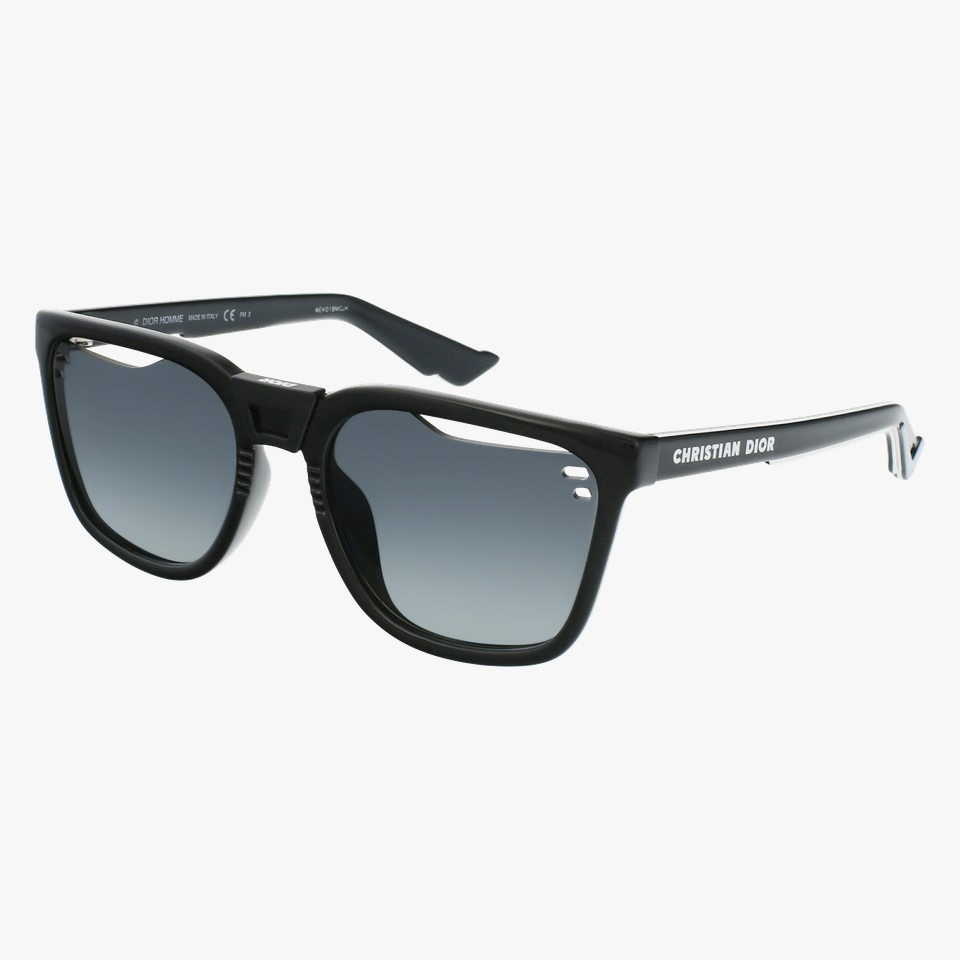 Lunettes de soleil homme DIORB24.1 noir - Vue de face