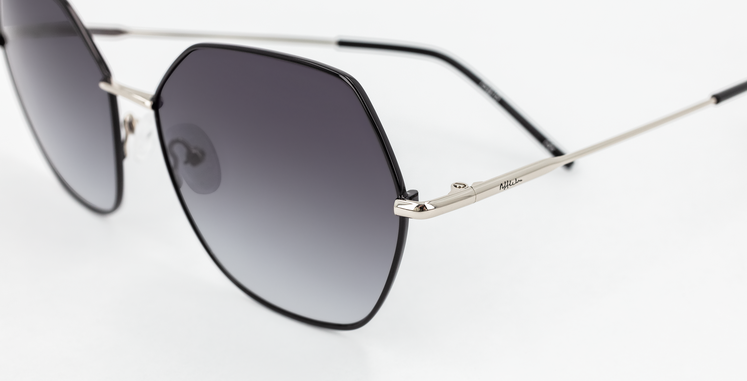 LUNETTES DE SOLEIL femme SABINA noir/argenté