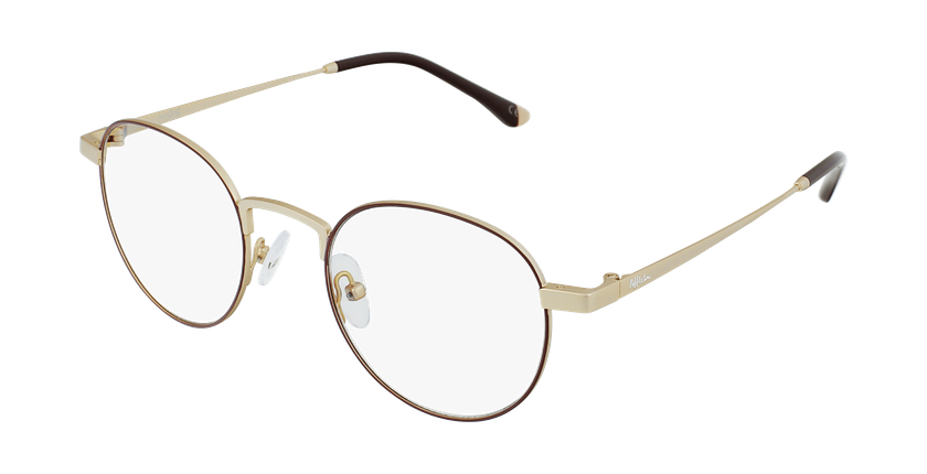 LUNETTES DE VUE MAGIC 70 rouge/doré - vue de 3/4