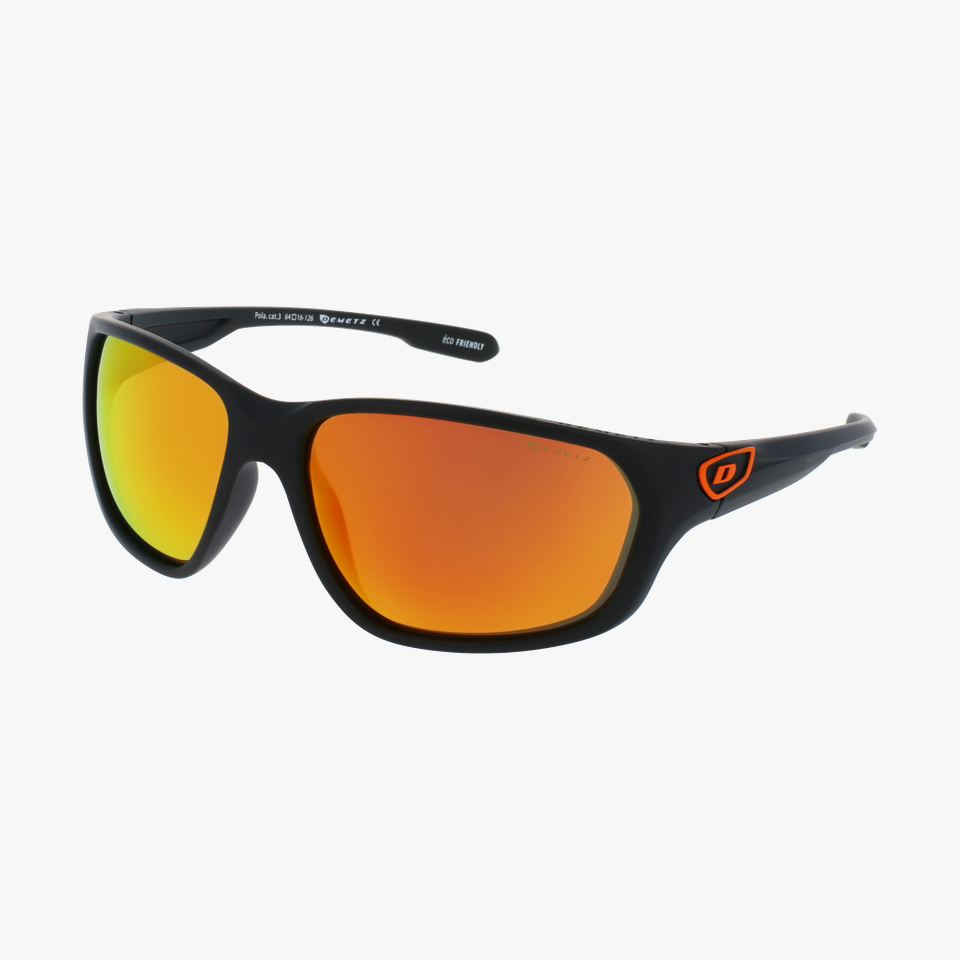 Lunettes de soleil homme FLAIR noir/gris - Vue de face