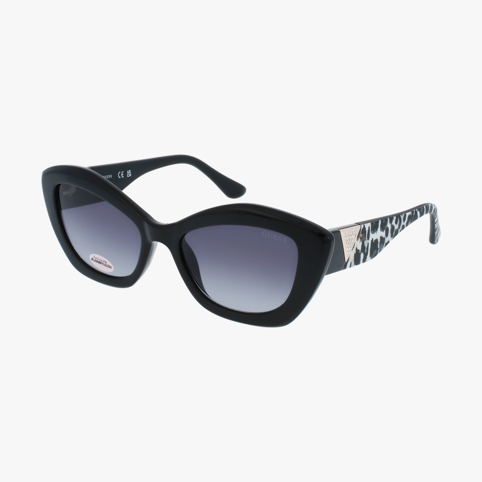 Lunettes de soleil femme GU7868 noir - Vue de face