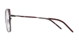 Lunettes de vue femme MAGIC222 rouge/gris - Vue de face