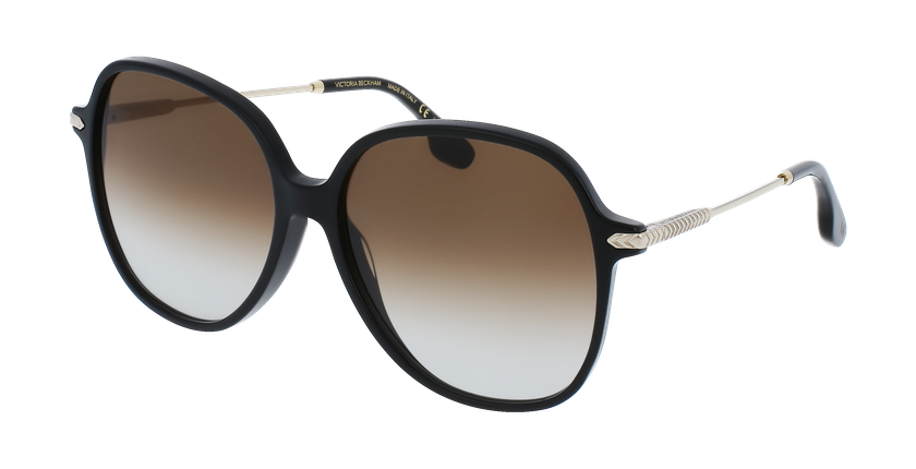LUNETTES DE SOLEIL femme VB613S noir - Vue de face