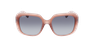 Lunettes de soleil femme VELETA rose/dorée