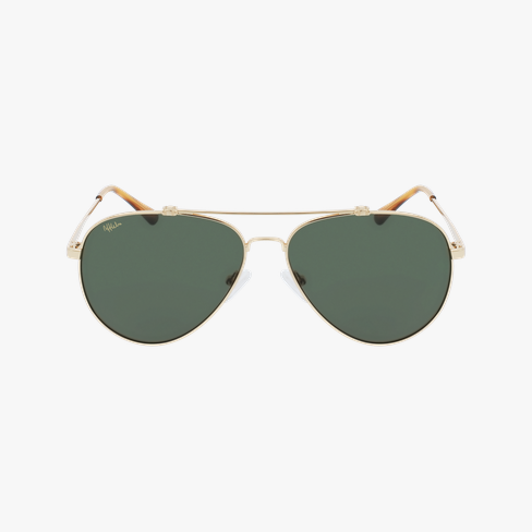 Lunettes de soleil homme SANTI dorée Vue de face