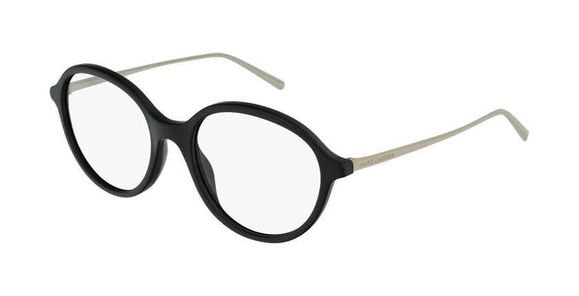 LUNETTES DE VUE femme MARC 483 noir/bleu - vue de 3/4