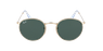 LUNETTES DE SOLEIL homme ROUND METAL 0RB3447 doré