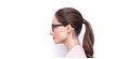 LUNETTES DE VUE femme DIORCD4 écaille - Vue de côté