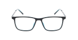 Lunettes de vue homme MAGIC286 noir/bleu - Vue de face