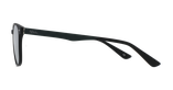 Lunettes de vue homme AYMERIC noir/vert - Vue de face
