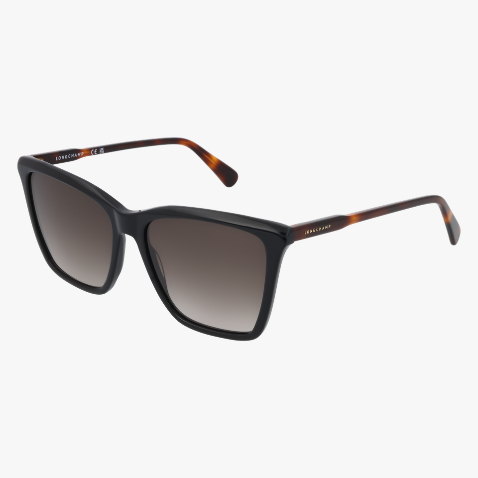 Lunettes de soleil femme LO719S noir - Vue de face