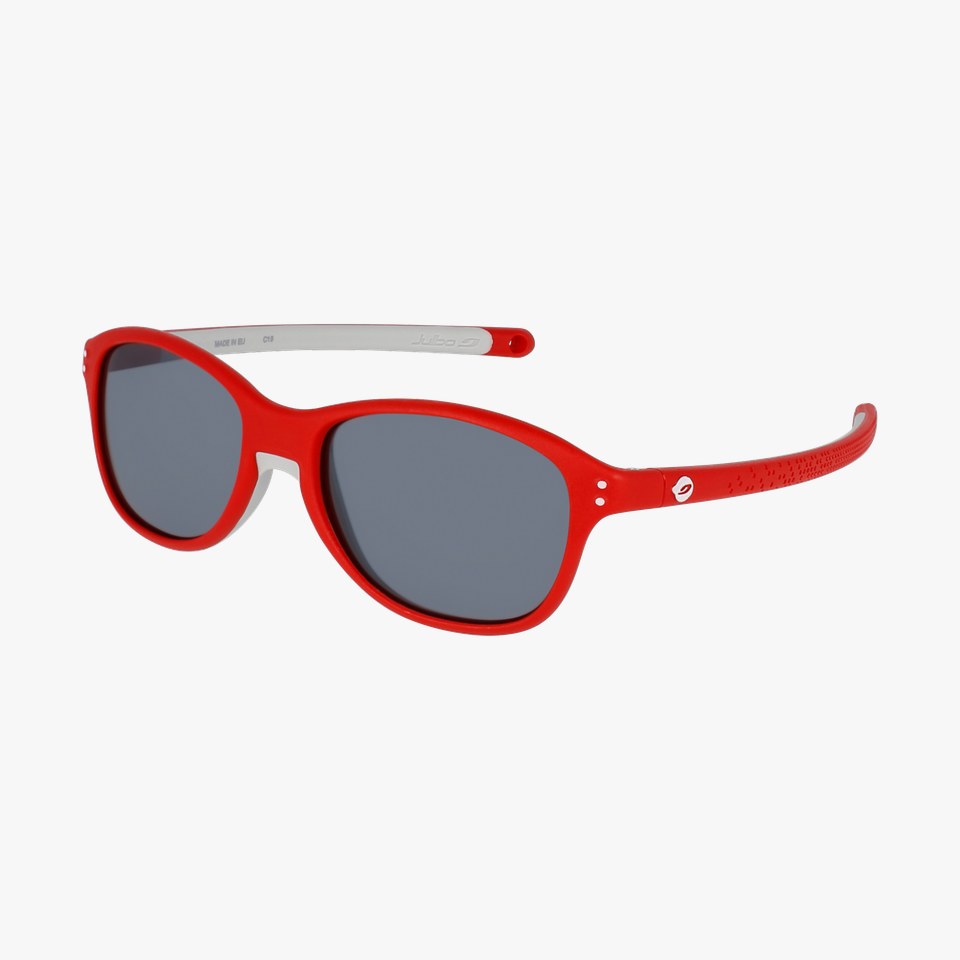 Lunettes de soleil enfant BOOMERANG rouge - Vue de 3/4