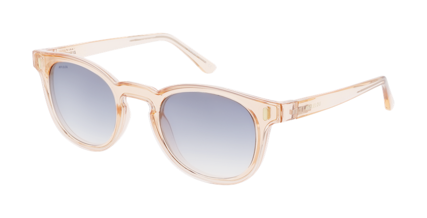 Lunettes de soleil femme MAGIC SUNNY OUVEA marron - Vue de face